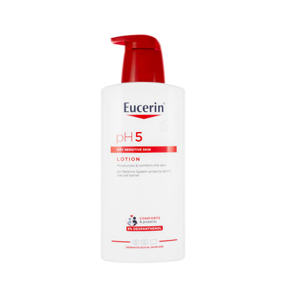 Eucerin pH5 Lotion for Dry Sensitive Skin with 5% Dexpanthenol 400 Ml