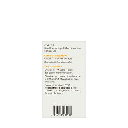 Movicol Pediatric Plain 30 Pieces