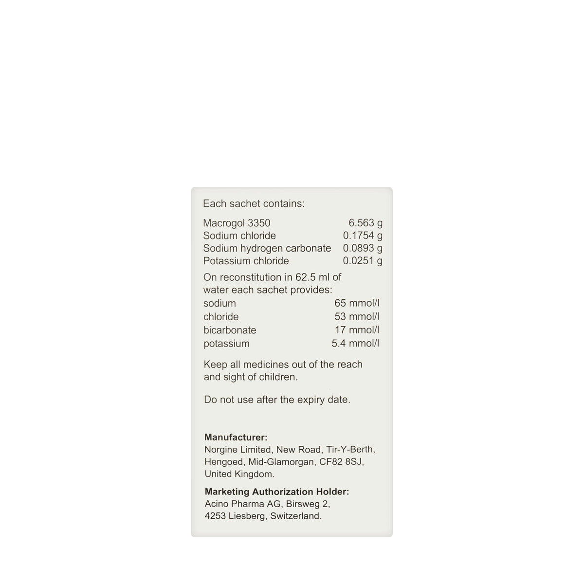Movicol Pediatric Plain 30 Pieces