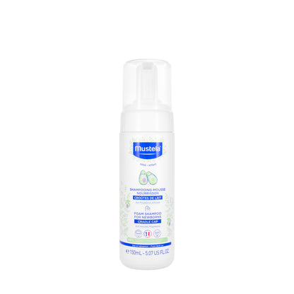 Mustela New Born Foam shampoo 150 Ml