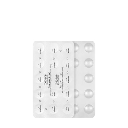Olmetec Plus 20/12.5Mg 28 Tablets