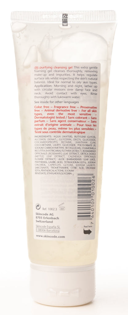 Skincode Purifying Cleansing Gel 125 Ml