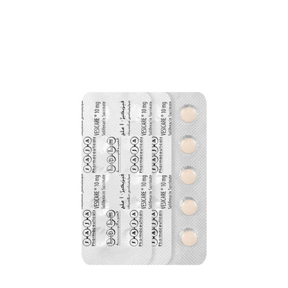 Vesicare 10Mg 30 Tablets