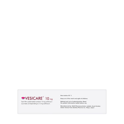 Vesicare 10Mg 30 Tablets