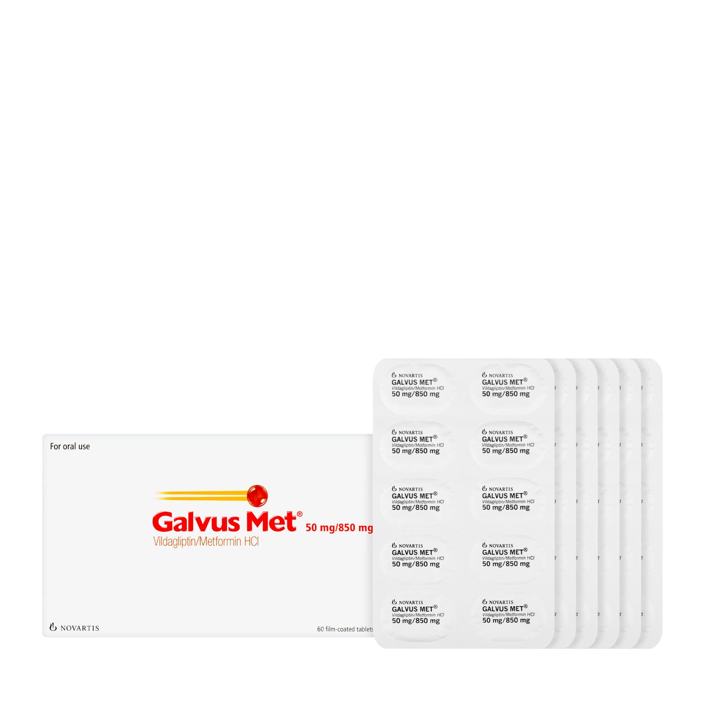 Galvusmet 50/850Mg 60 Tablets