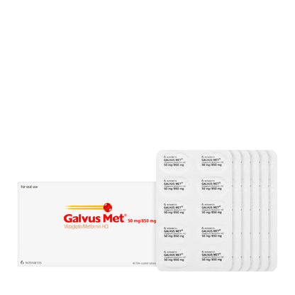 Galvusmet 50/850Mg 60 Tablets