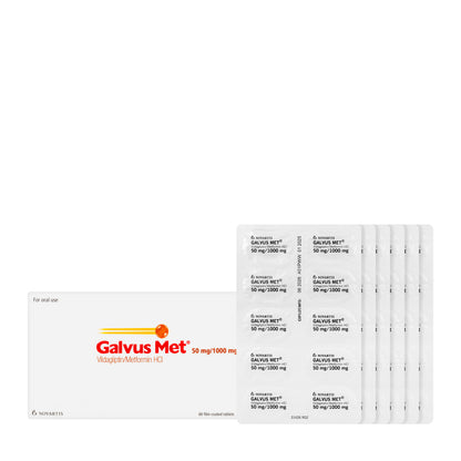 Galvusmet 50/1000Mg 60 Tablets