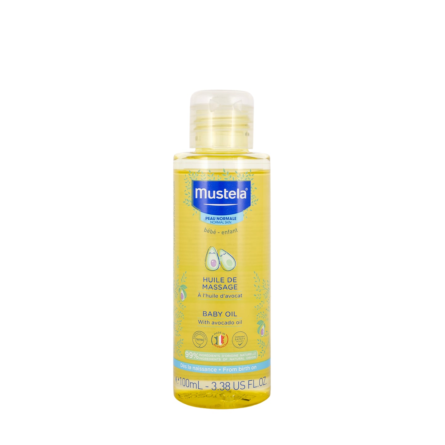 Mustela Baby Massage Oil 100 Ml
