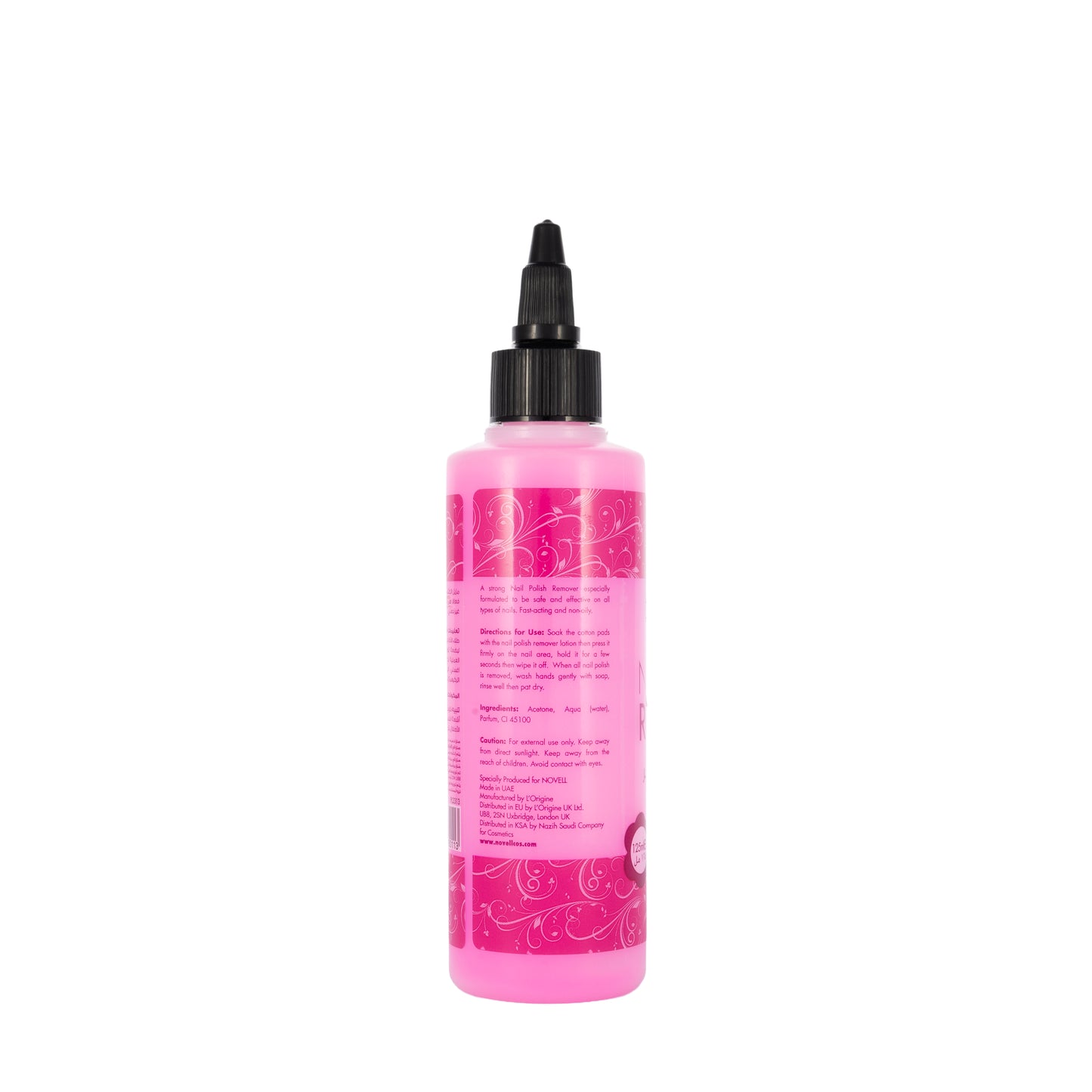 Novell Nail Polish Remover 125 Ml