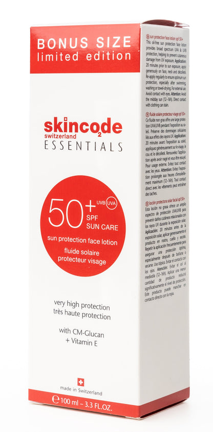 Skincode Sun Protect Spf 50+ Face Lotion 100 ml