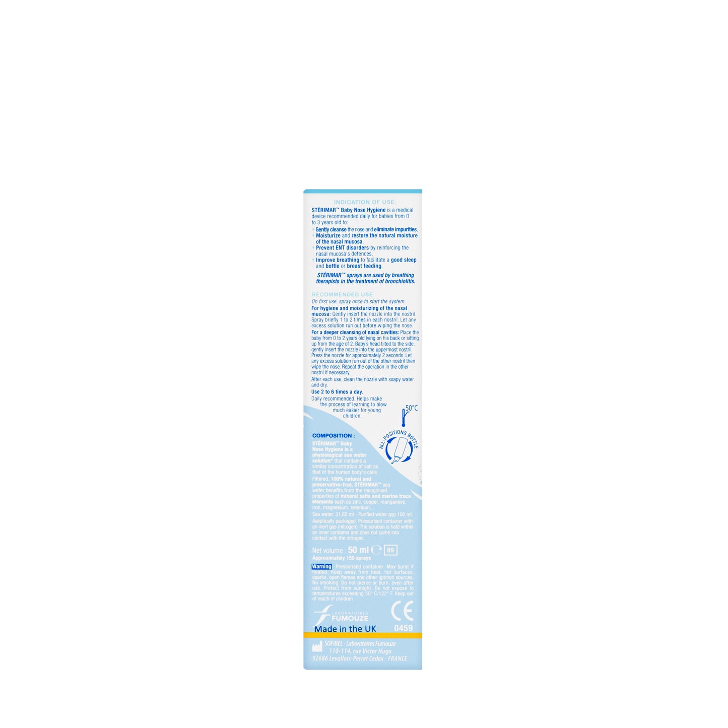 Sterimar Baby Nasal Spray 50Ml