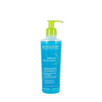 Bioderma Sébium Gel Moussant (Purifying Foaming Gel) 200 Ml