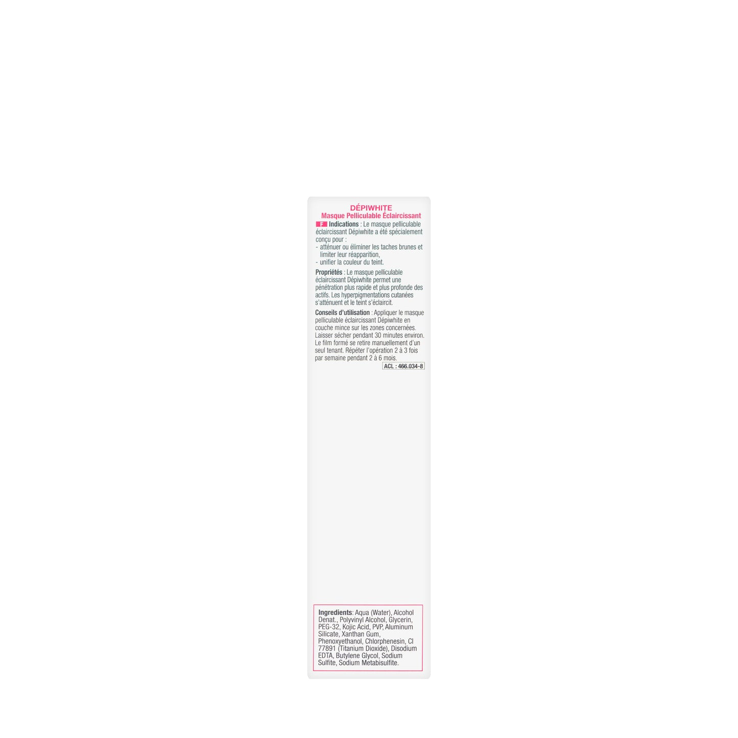 ACM Depi White Mask 40 Ml