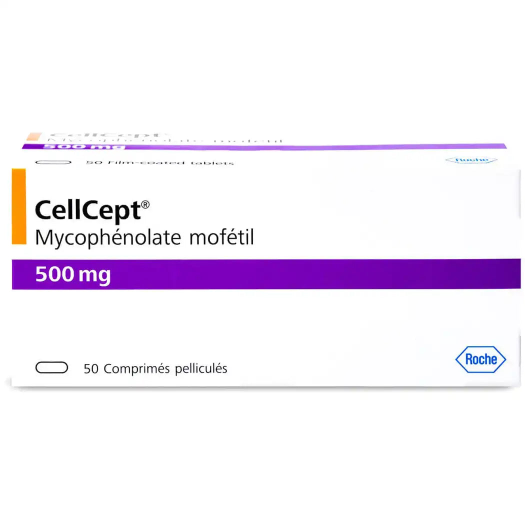 CellCept 500 mg 50 Tablets