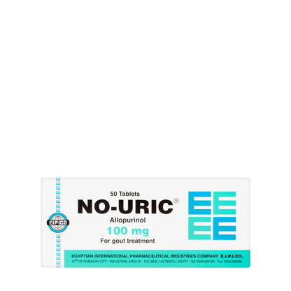 No Uric 100 Mg 50 Tablets