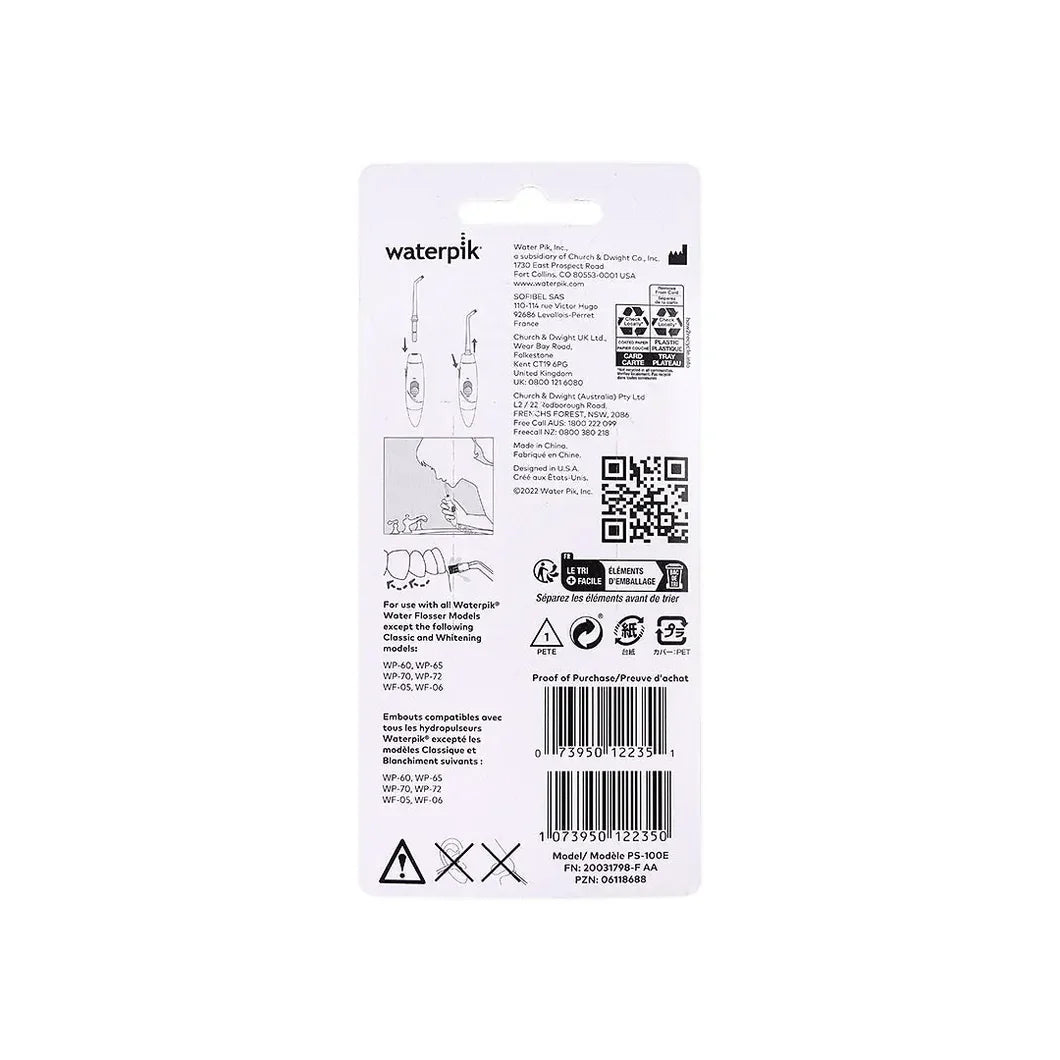 Waterpik Plaque Seeker Tips (PS-100E)