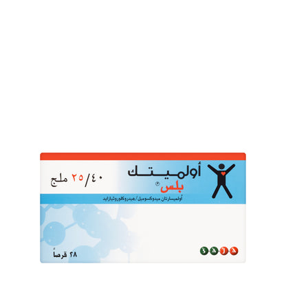 Olmetec Plus 40/25Mg 28 Tablets