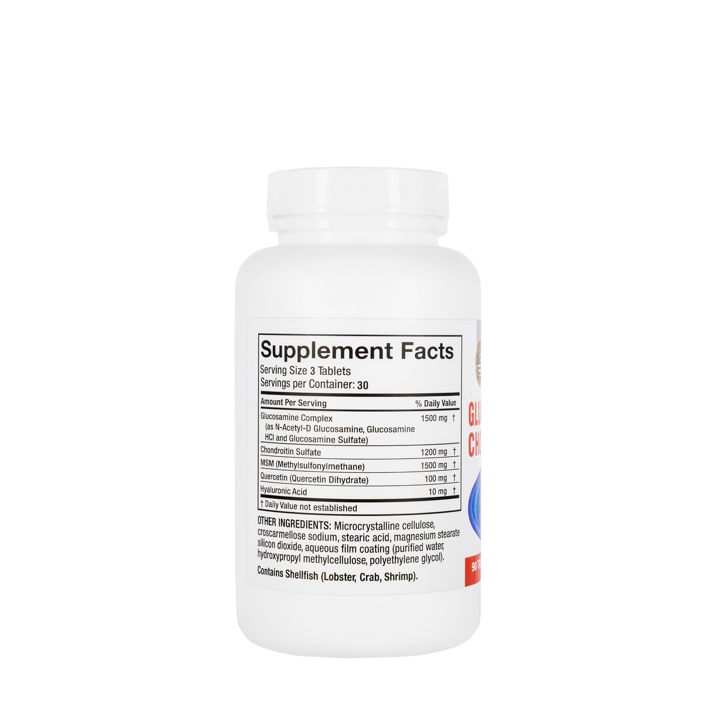 Pure Health Glucosamine1500 Chondroitin1200 90 Tablets