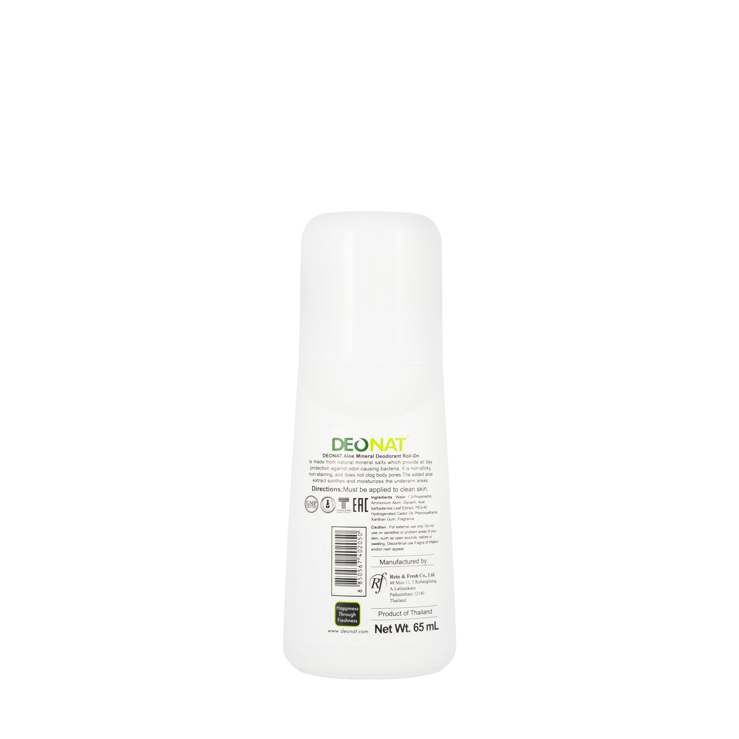 Deonat Aloe Mineral Deodorant Roll-On 65 ml