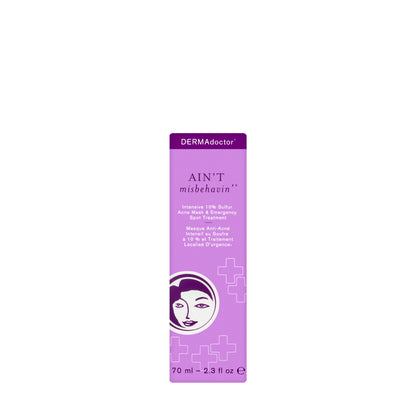 DERMAdoctor Ain't Misbehavin' Intensive 10% Sulfur Acne Mask & Emergency Spot Treatment 70 ml