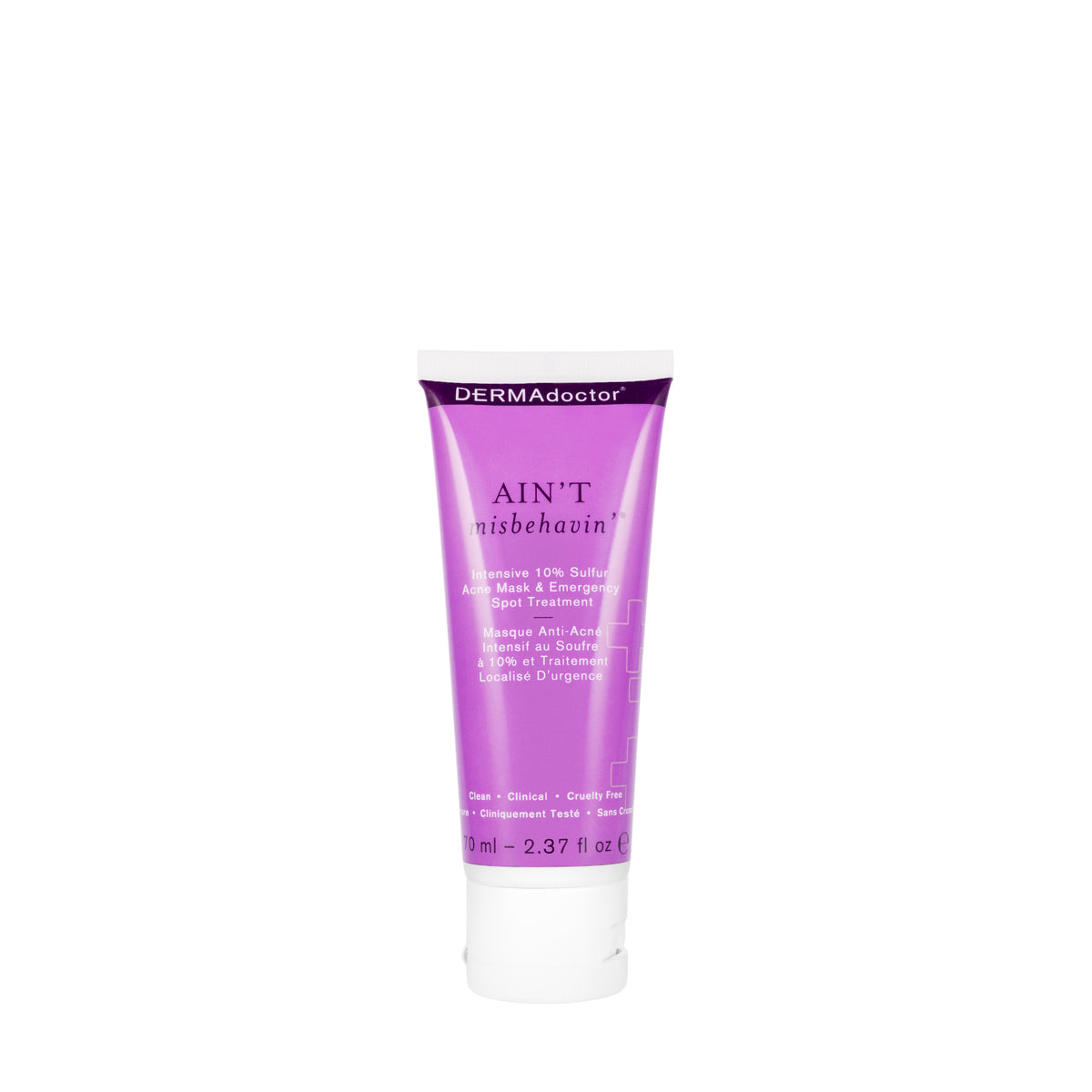 DERMAdoctor Ain't Misbehavin' Intensive 10% Sulfur Acne Mask & Emergency Spot Treatment 70 ml