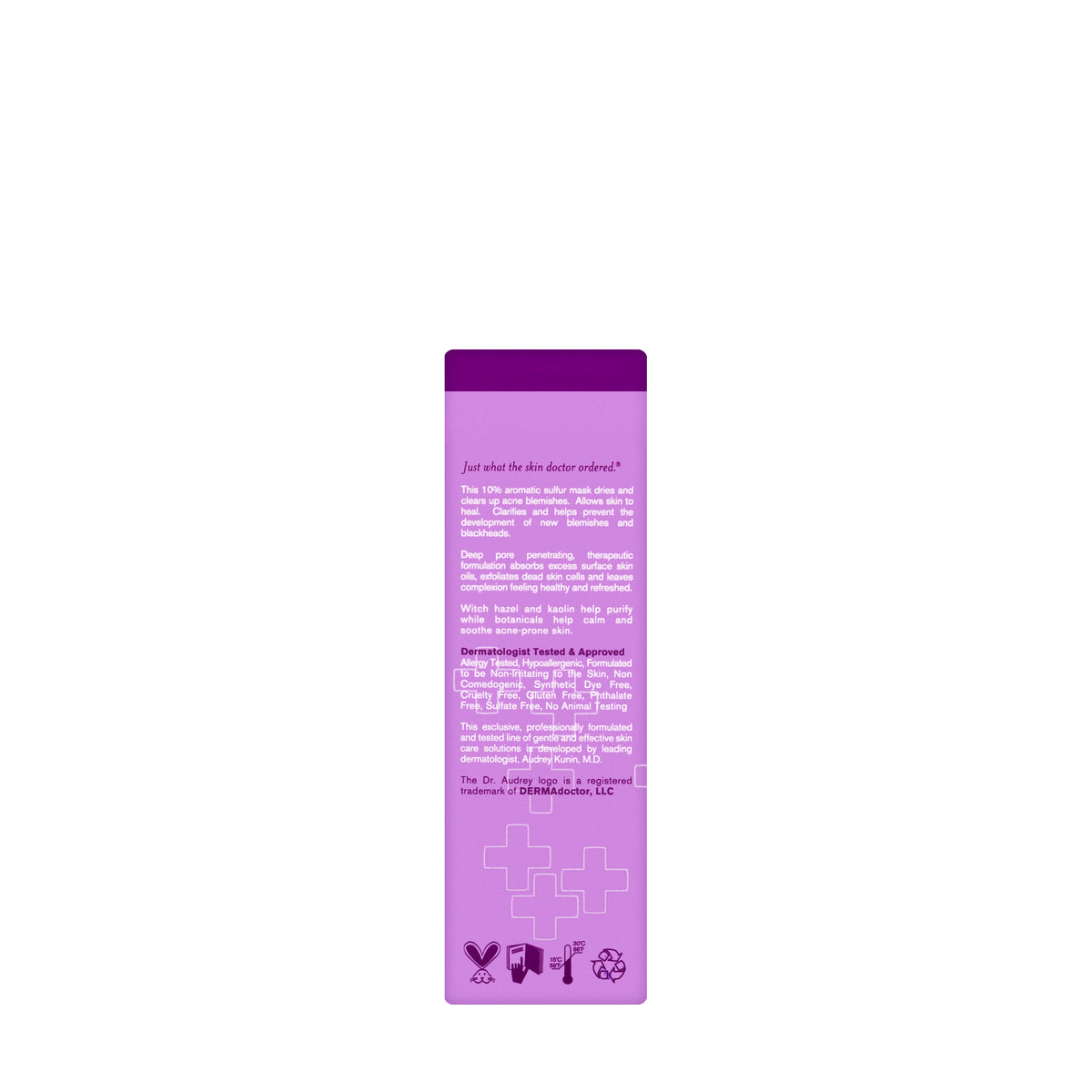 DERMAdoctor Ain't Misbehavin' Intensive 10% Sulfur Acne Mask & Emergency Spot Treatment 70 ml