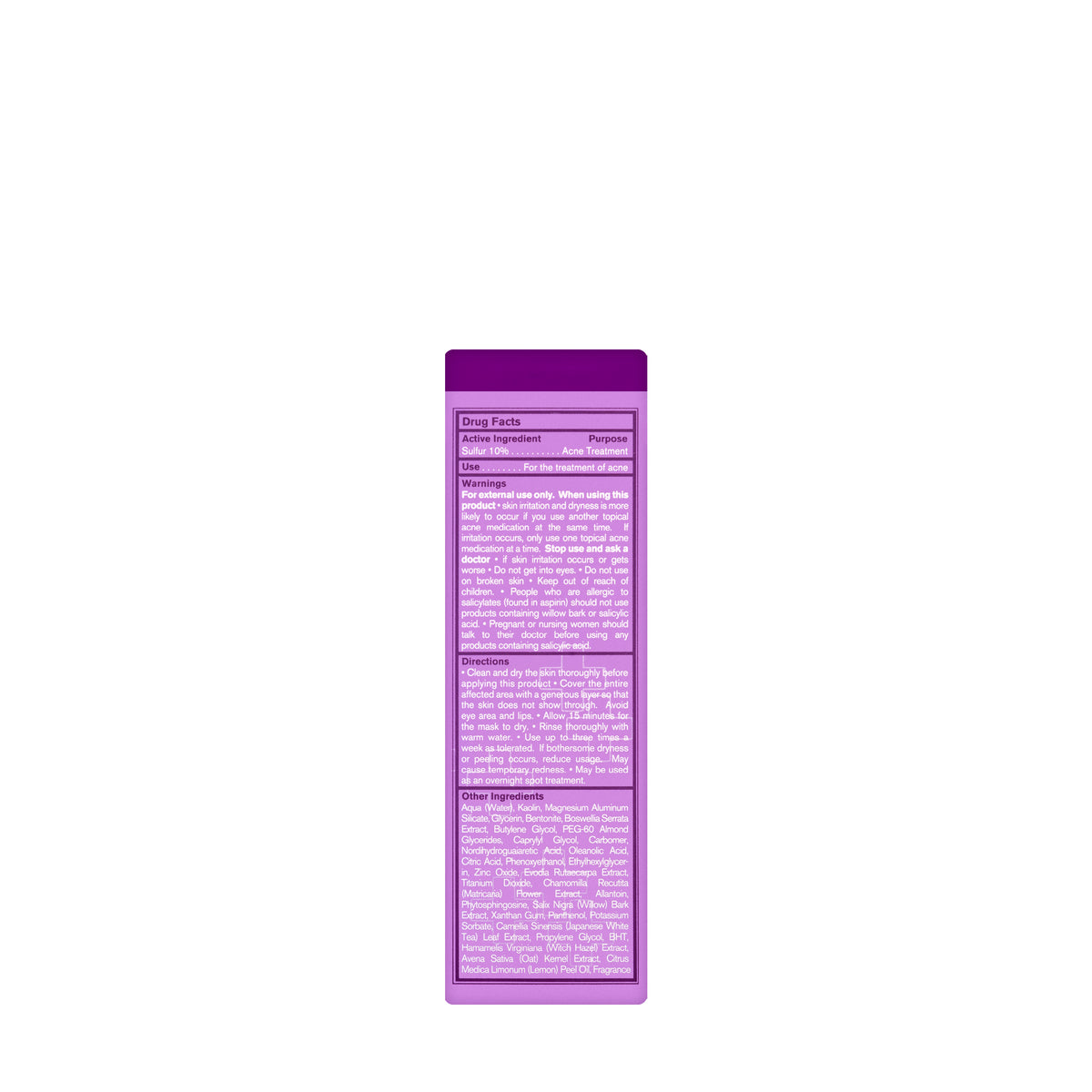 DERMAdoctor Ain't Misbehavin' Intensive 10% Sulfur Acne Mask & Emergency Spot Treatment 70 ml