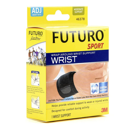 Futuro Wrist Support Strap [Adjustable] Black 46378