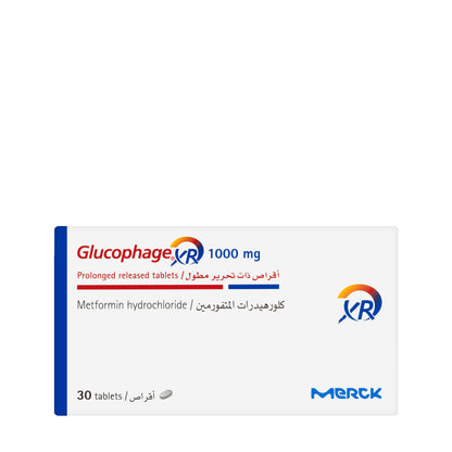 Glucophage Xr 1000Mg 30 Tablets