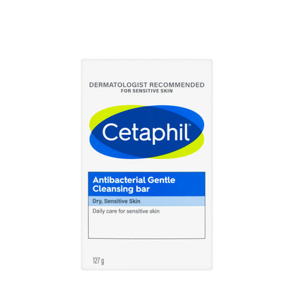 Cetaphil Antibacterial Gentle Cleansing Bar 127 Gm