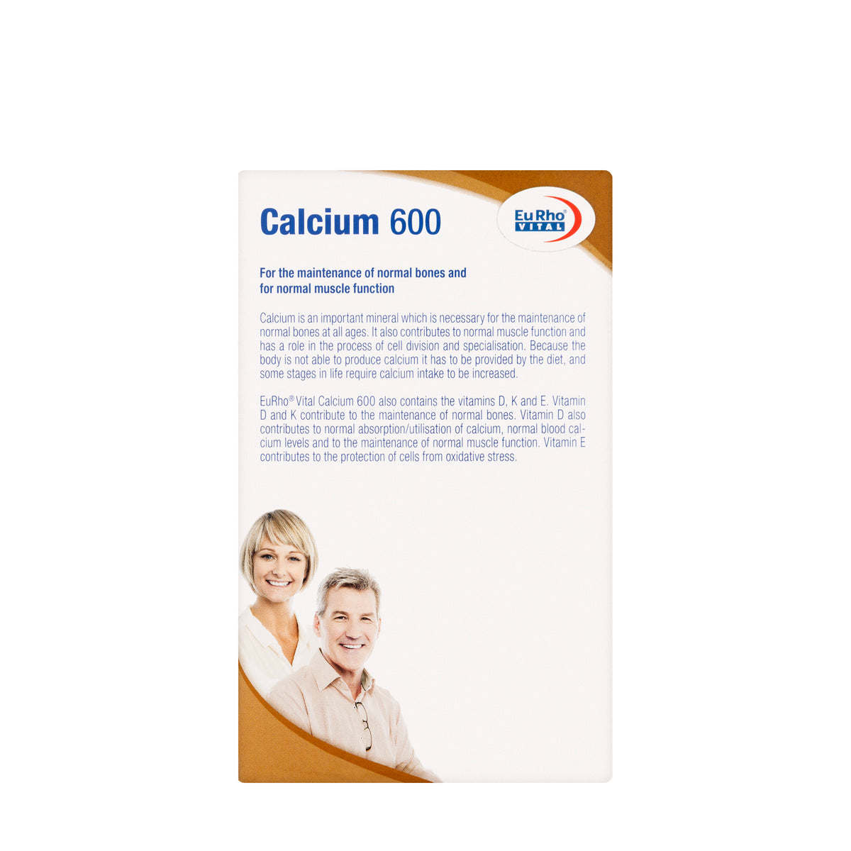 Eurho Vital Calcium 600 mg 60 Tablet