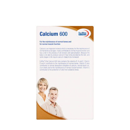 Eurho Vital Calcium 600 mg 60 Tablet