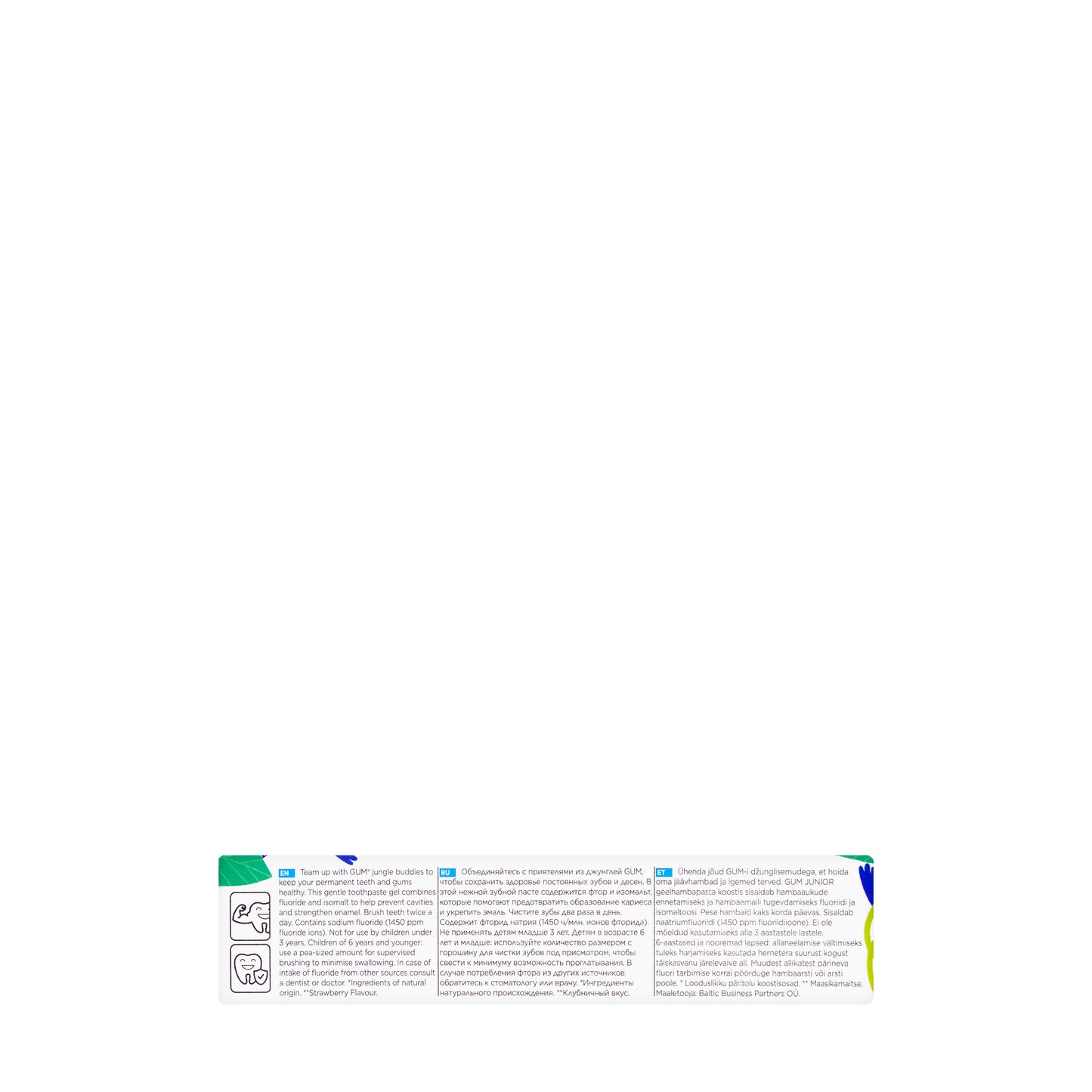 Gum Junior 7+ Toothpaste 50 Ml