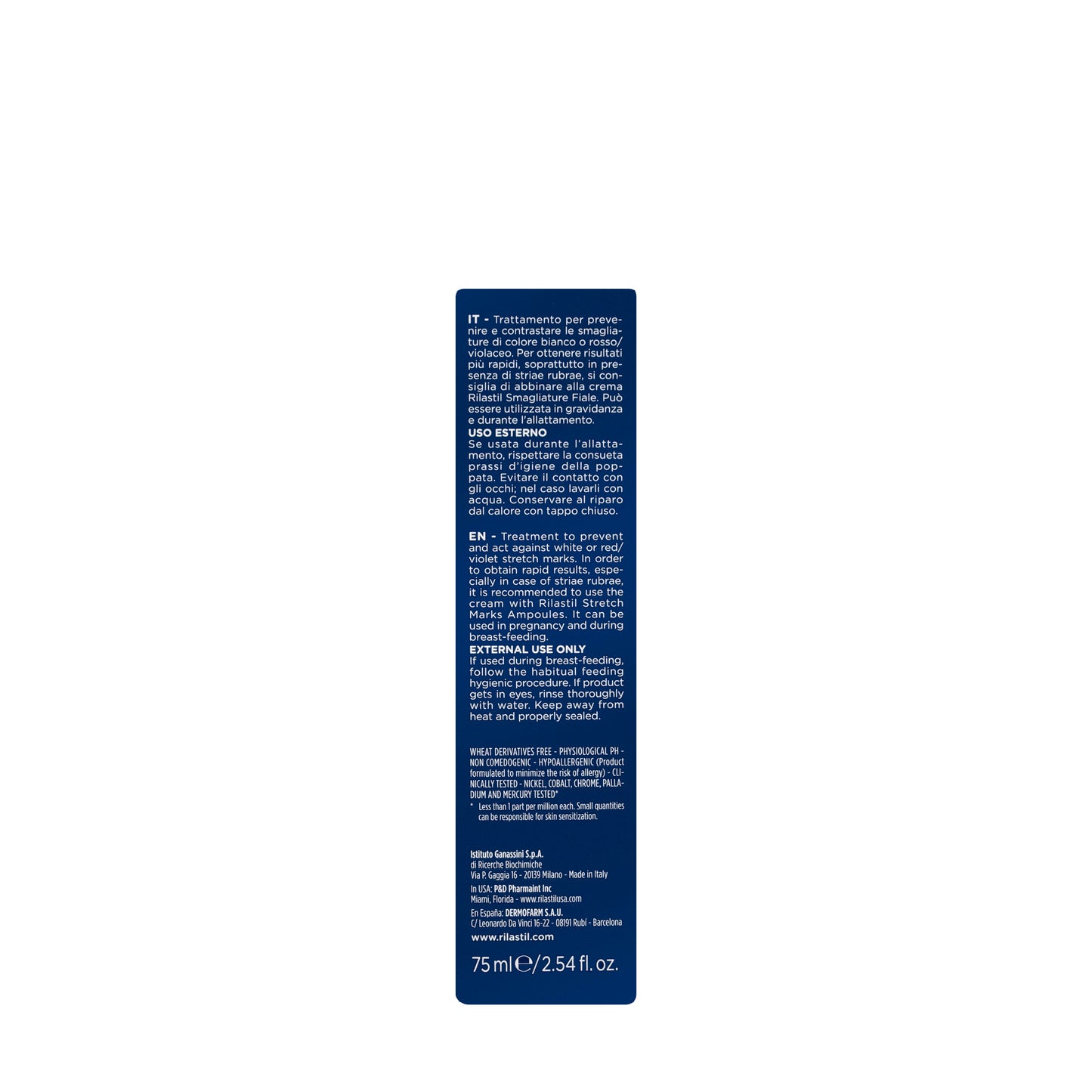 Rilastil Strech Mark Cream 75 Ml
