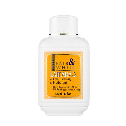 Fair And White AHA-2 Brightening And Moisturizing Body Lotion 485 Ml