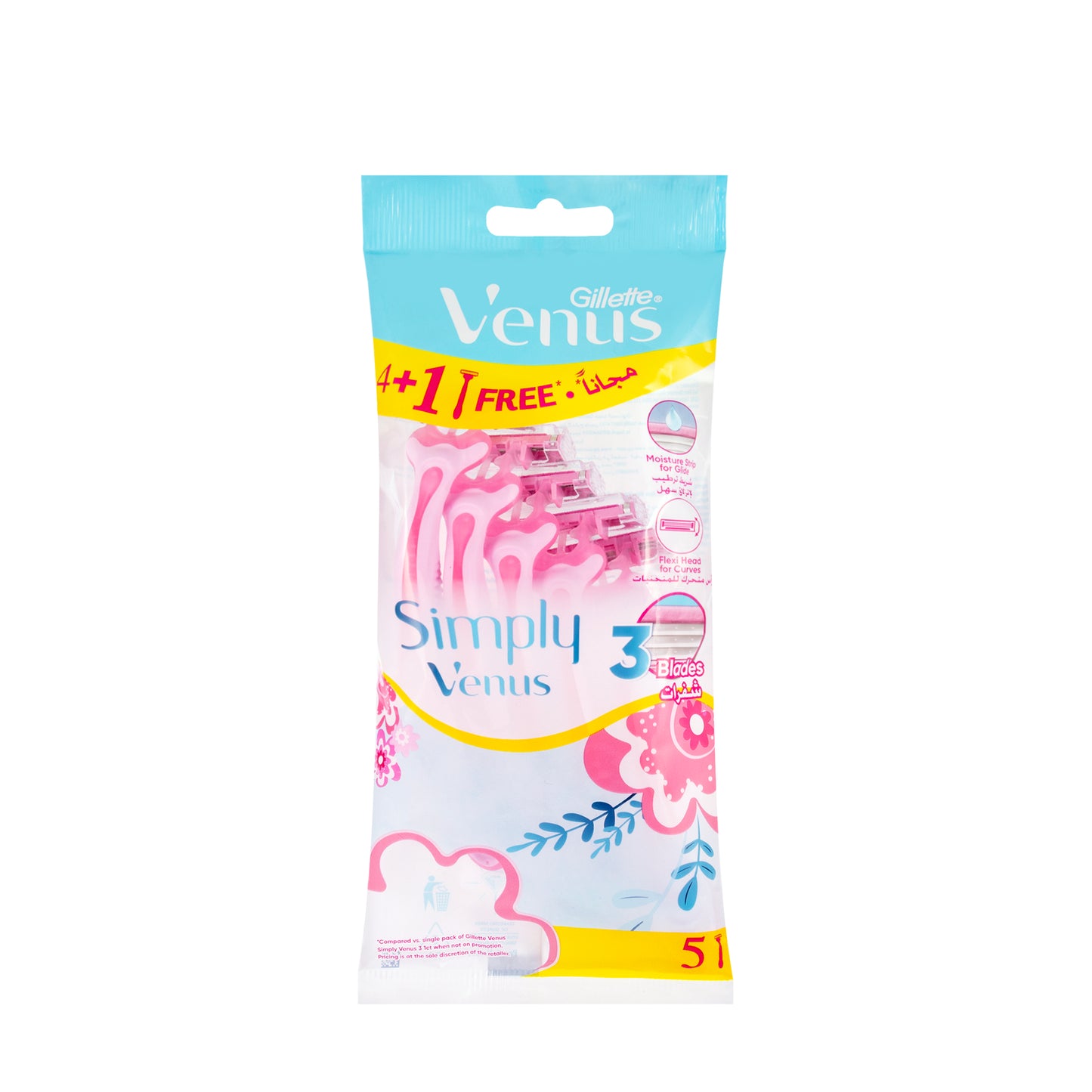 Gilt Simply Venus 3 Razors