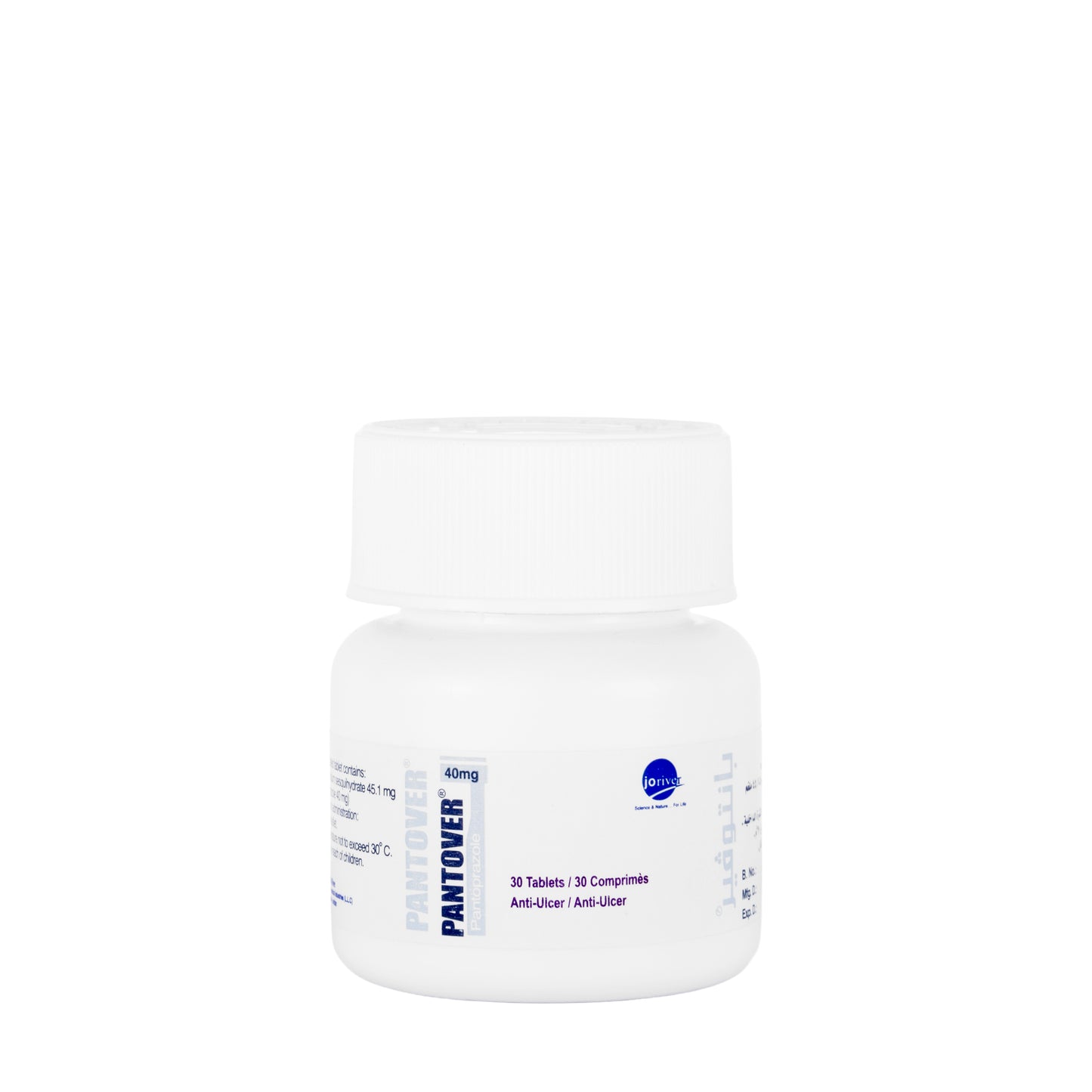 Pantover 40Mg 30 Tablets