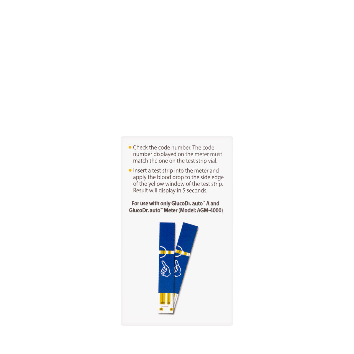 Gluco Dr. Auto A 50 Test Strips