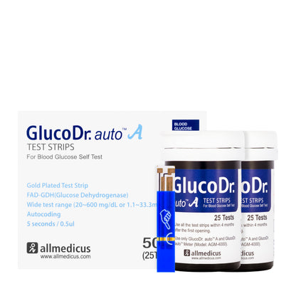 Gluco Dr. Auto A 50 Test Strips