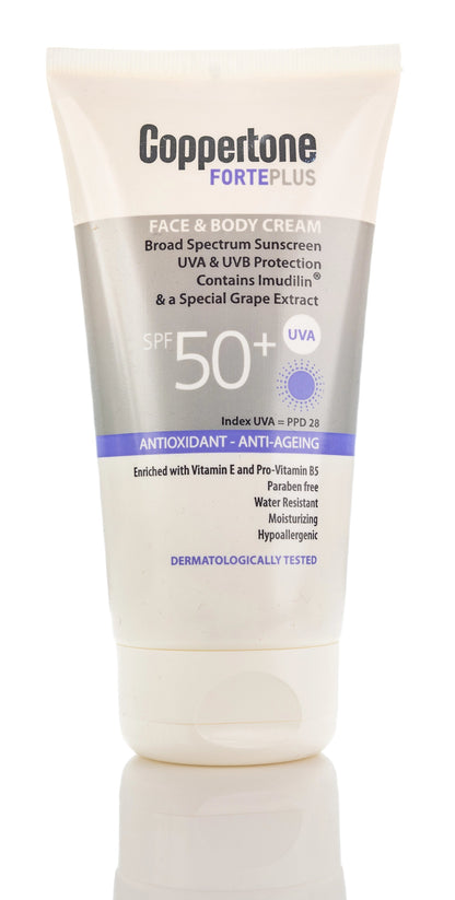 Coppertone FORTEPLUS SPF 50+ Face & Body Cream 150 Ml