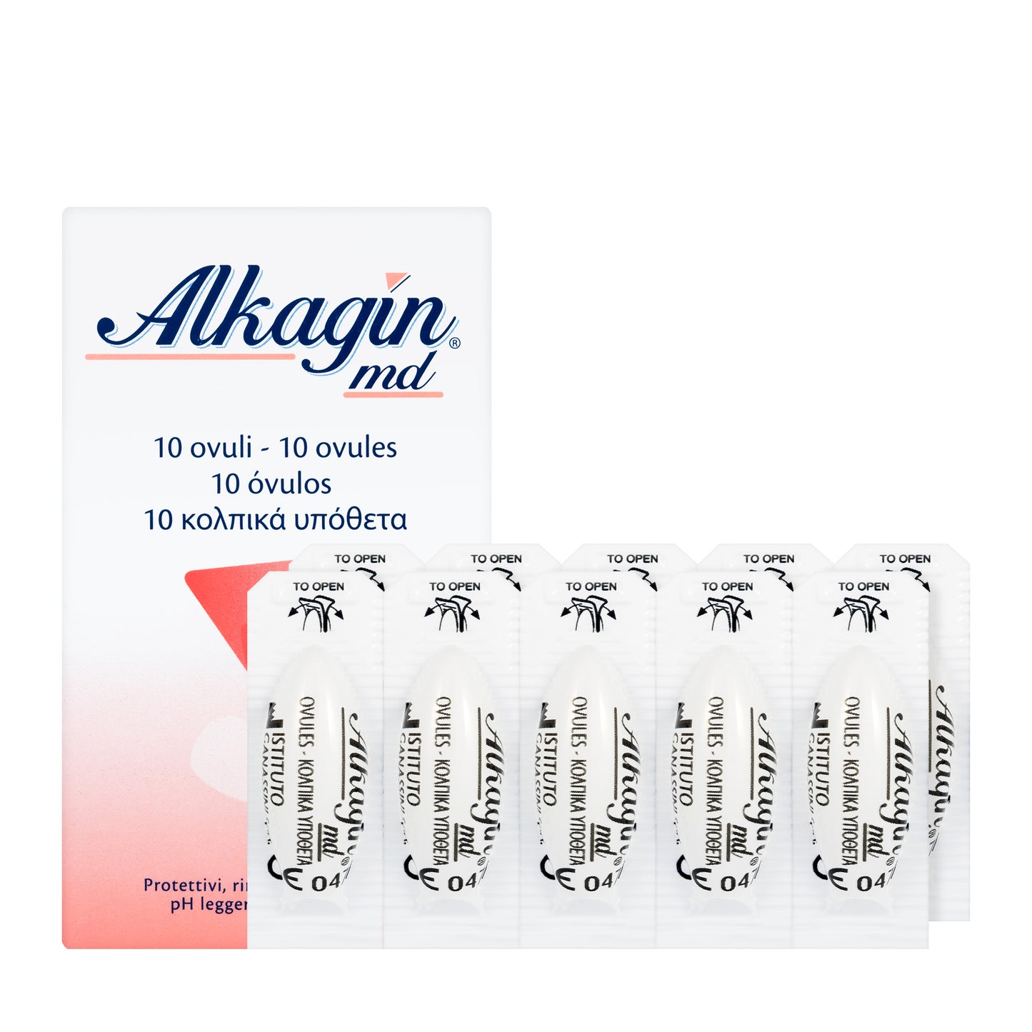 Alkagin Vaginal Ovules 10 Pieces