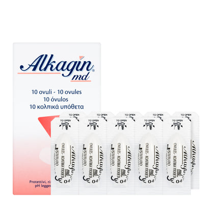 Alkagin Vaginal Ovules 10 Pieces