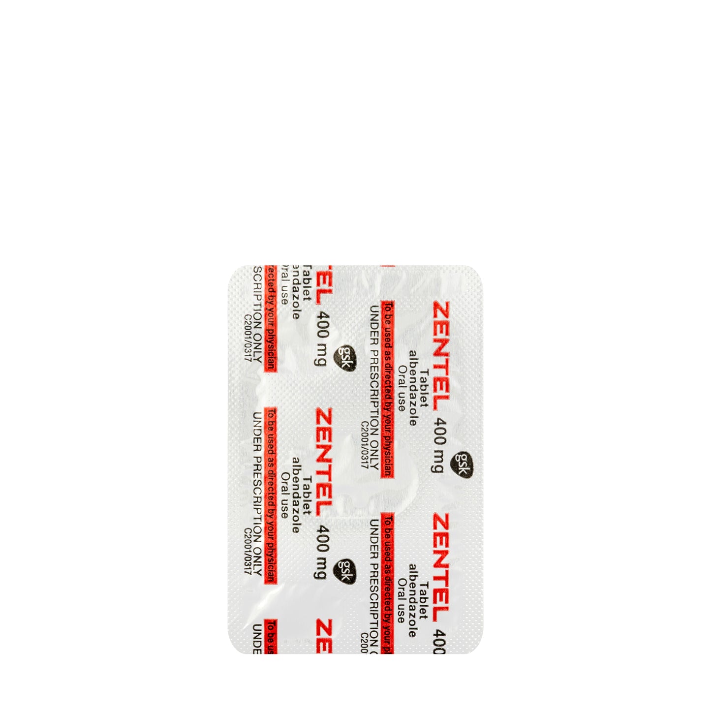 Zentel 400Mg 1 Tablets