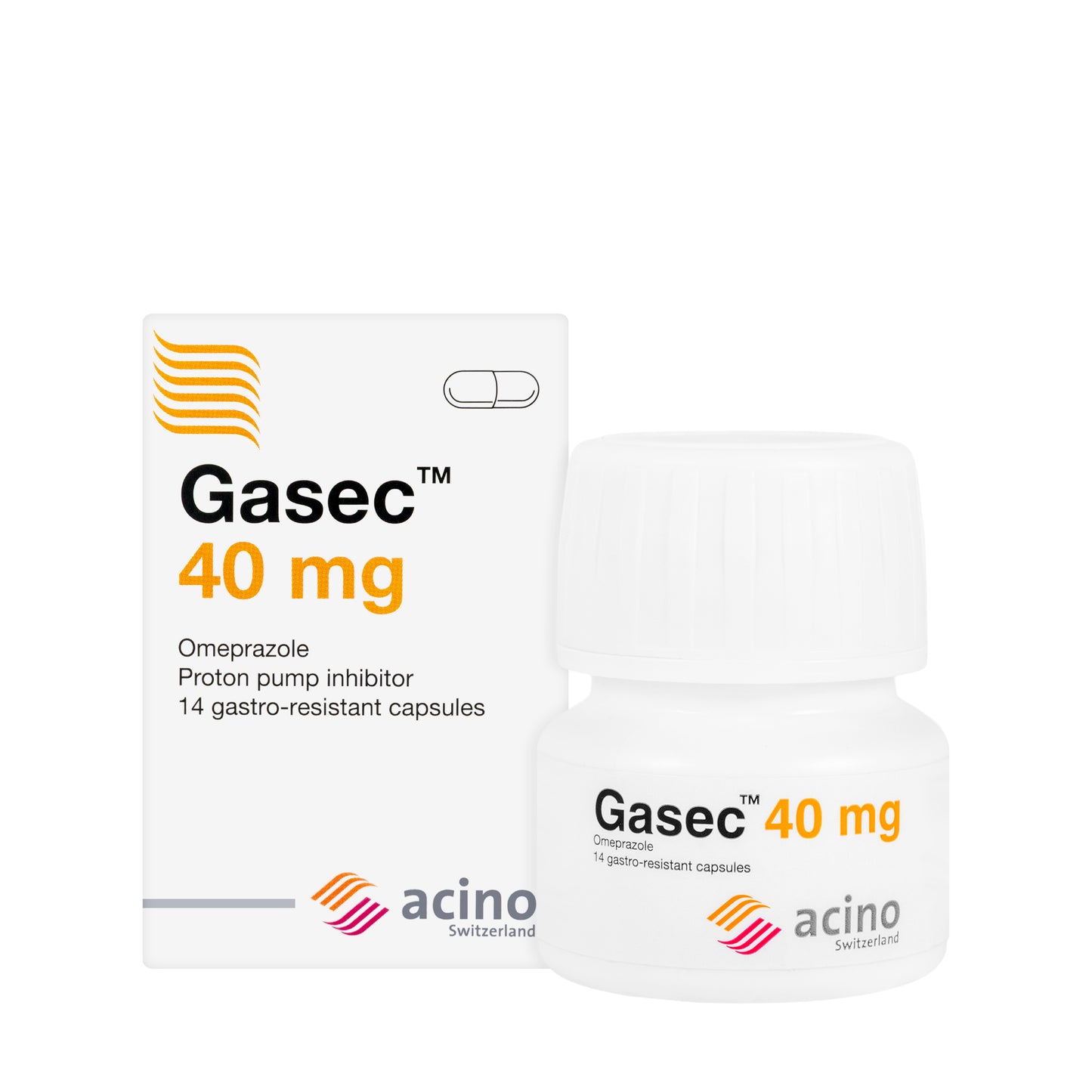 Gasec 40Mg 14 Capsules