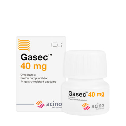 Gasec 40Mg 14 Capsules