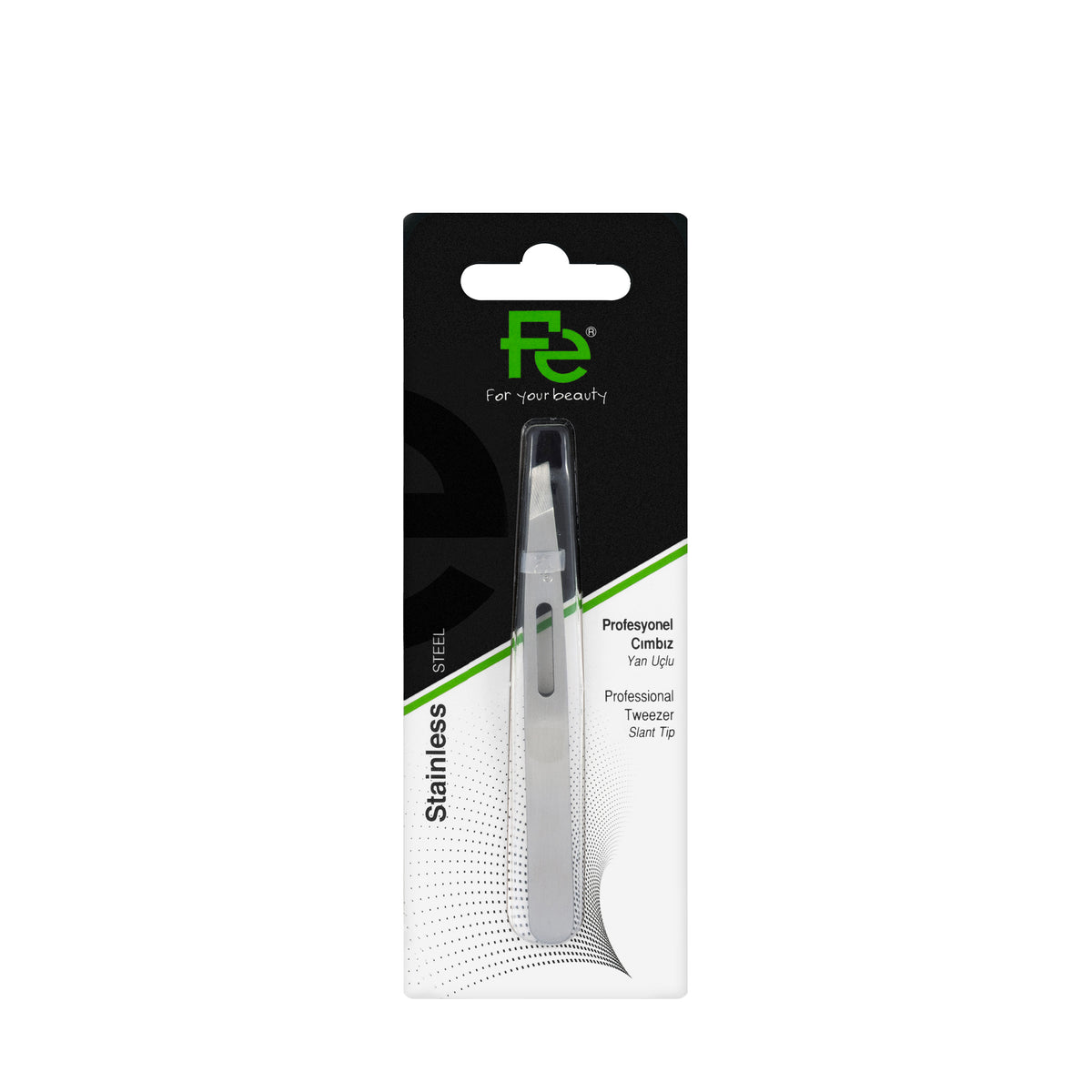 Fe Tweez Proffessional Slant tip 1033 B