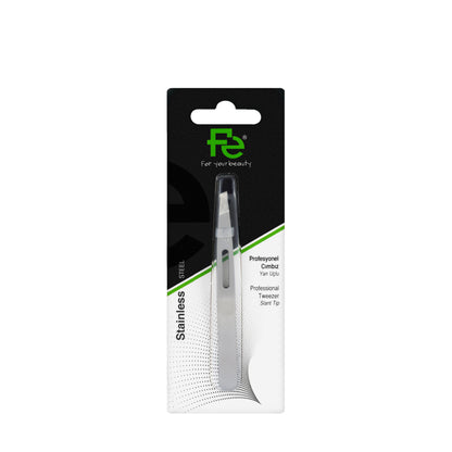 Fe Tweez Proffessional Slant tip 1033 B