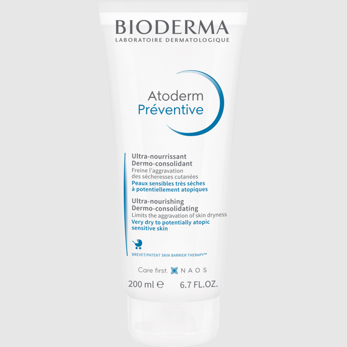 Bioderma Atoderm Préventive Ultra Nourishing Cream for Very Dry or Atopic Skin 200 Ml