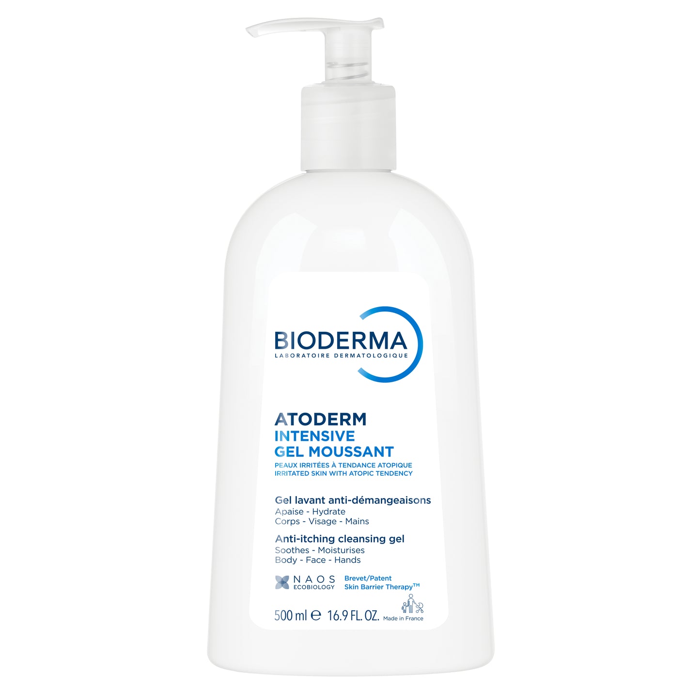 Bioderma Atoderm Intensive Gel Moussant Ultra-Soothing Foaming Gel 500 Ml