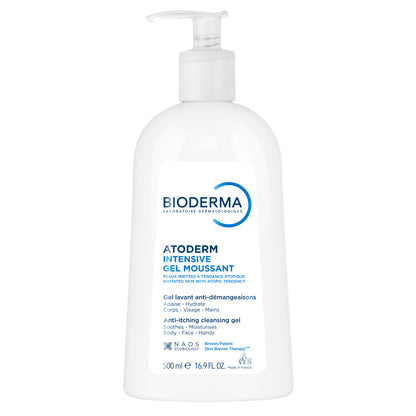 Bioderma Atoderm Intensive Gel Moussant Ultra-Soothing Foaming Gel 500 Ml